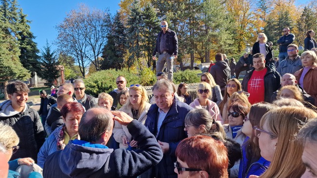 Протестът в Шумен