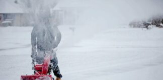 Снежна буря.