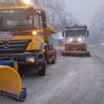 Снегорини, сняг, път