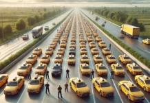 Протест на таксита