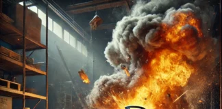 Взрив на газова бутилка