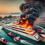 Пожар на яхта