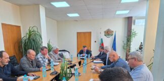 Заседание в Областна администрация в Разград