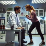 Агресия между млада жена и лекар