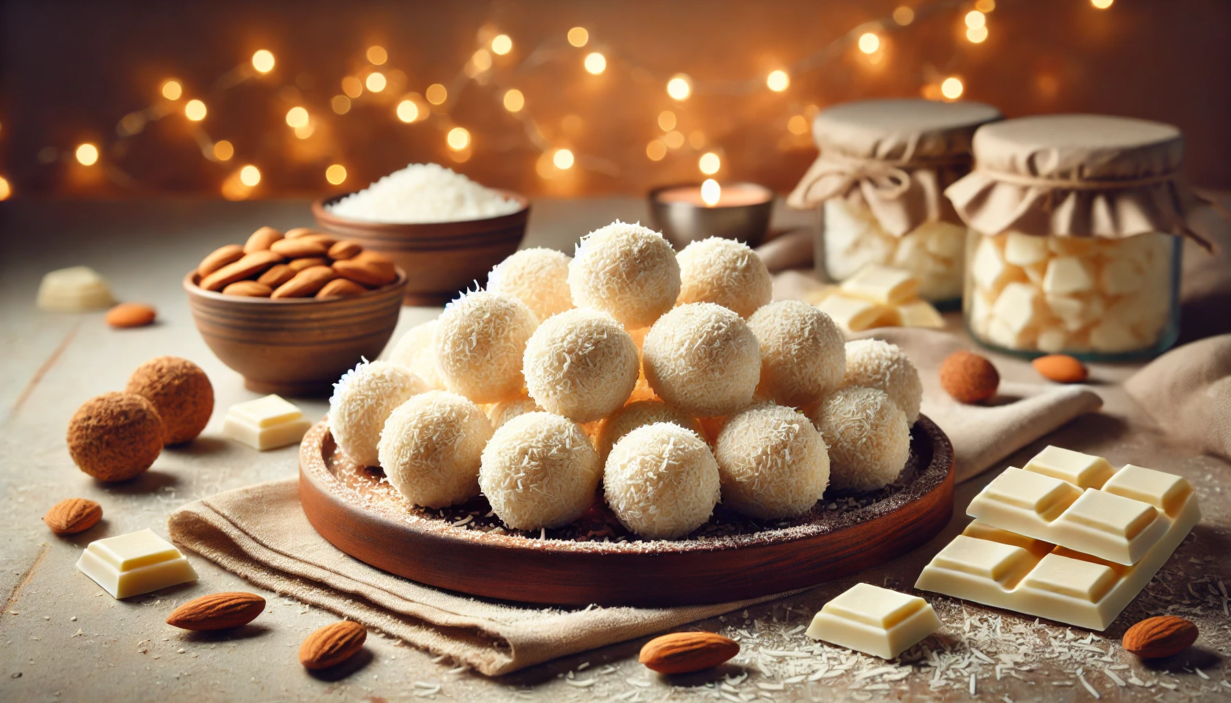 Рафаело са едни от най обичаните десерти който съчетава нежния вкус