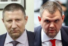 Борислав Сарафов и Делян Пеевски