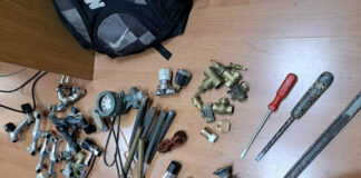 Част от откраднатите вещи от бургазлия