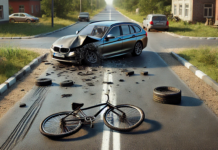 Катастрофа между кола и колело в Севлиевско