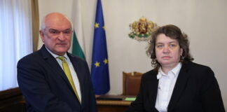 Премиерът Димитър Главчев се срещна с Наталия Киселова