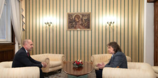 Президентът Румен Радев и доц. Наталия Киселова