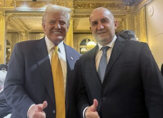 Доналд Тръмп и Румен Радев