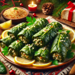 Сарми от манголд с булгур за Бъдни вечер