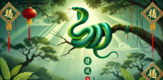 Китайски календар - Зелена горска змия