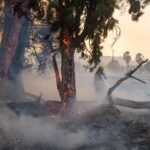 пожар в Лос Анджелис,Хюз