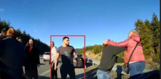 Агресия на пътя пред Карлос Насар