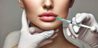 Поставяне на ботокс на жена