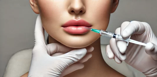 Поставяне на ботокс на жена