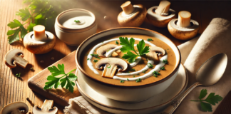 Гъбена крем супа