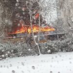 Пожар в центъра на София