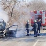 Изгорял автомобил