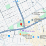 Карта на центъра във Варна