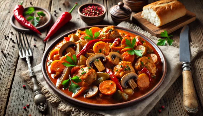 Пилешка кавърма Пилешка кавърма