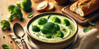 Крем супа броколи