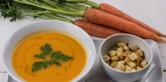 Крем супа от моркови