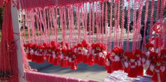 Мартеници в Търговище