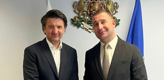 Министър Мирослав Боршош и кмет инж. Ангел Джоргов