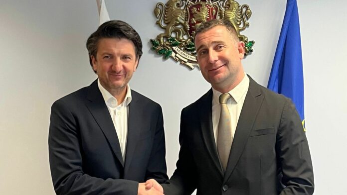 Министър Мирослав Боршош и кмет инж. Ангел Джоргов