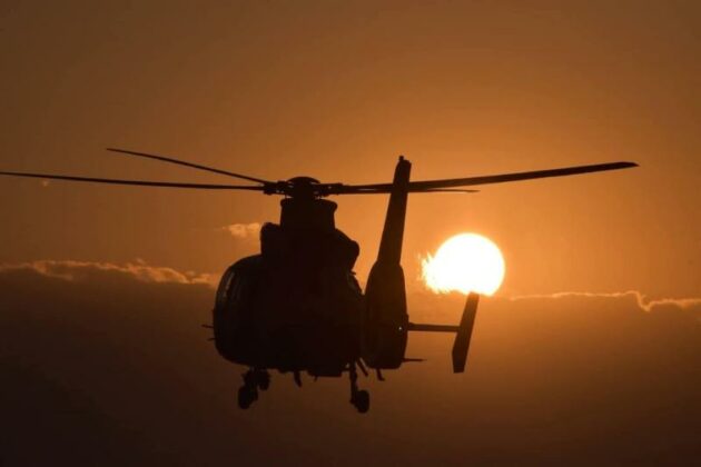 Хеликоптери от авиобаза „Чайка“