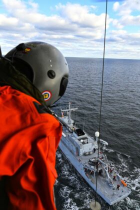 Хеликоптери от авиобаза „Чайка“