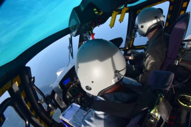 Хеликоптери от авиобаза „Чайка“