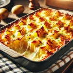 Картофен огретен със сирене