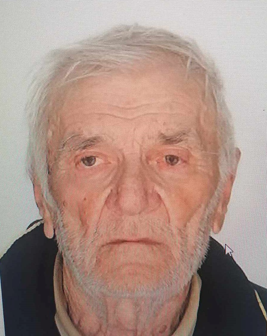 От РУ Търговище издирват 85 годишния Петър Кънчев Драганов от гр Търговище