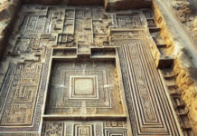 Открит е древен мозайк