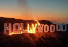 пожар,Лос Анджелис