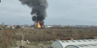 Пожар в Бургас