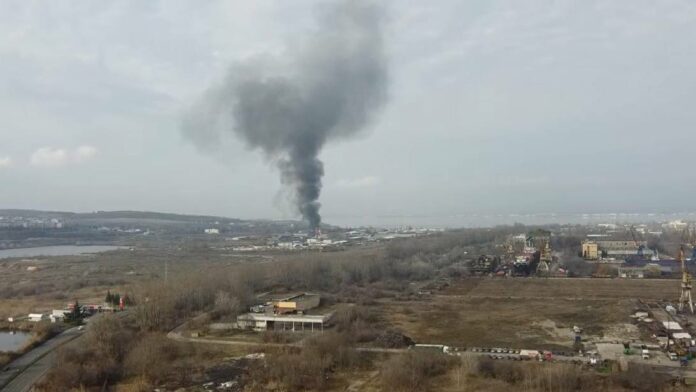 Пожар в Бургас