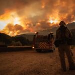 Пожар в Лос Анджелис