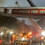 Пожар в Лос Анджелис