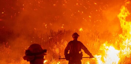 Пожар в Лос Анджелис