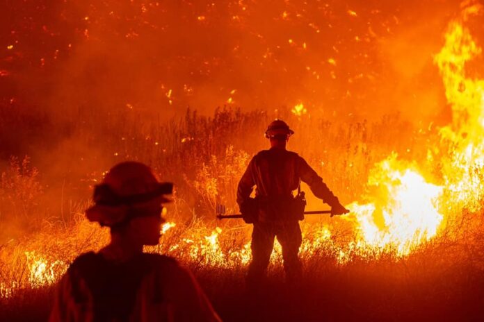 Пожар в Лос Анджелис