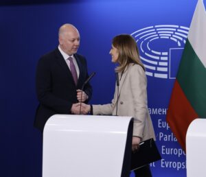 Росен Желязков и Роберта Мецола