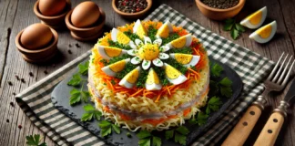 Салата "Мимоза"