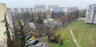 Сняг вали в Бургас