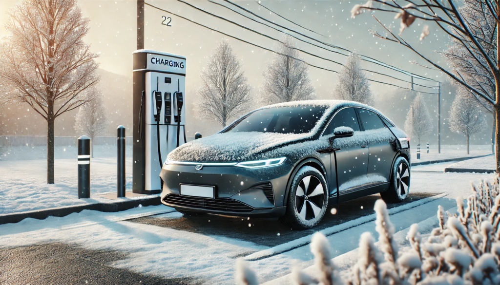 Зареждане на електрически автомобил през зимата Снимка Архив
Електрическите автомобили са