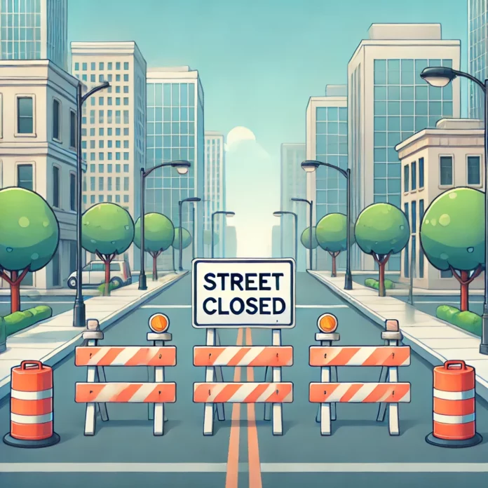 Затворена улица Затворена улица