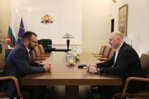 Инж. Йордан Вълчев и Росен Желязков